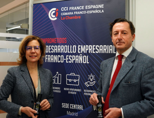 La D.O.P. Aceite Sierra de Cazorla, en el acto de bienvenida a nuevos socios de la Cámara Franco-Española