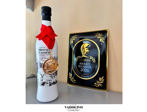 Sierra Cazorla Guiradoli Royal Ecológico, de Hacienda Vadolivo, logra dos Medallas de Oro en el concurso Athena IOOC