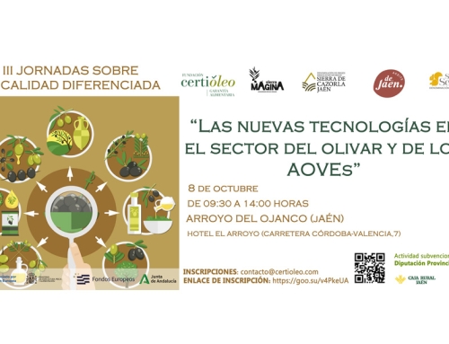 Las nuevas tecnologías y la Inteligencia Artificial aplicadas al sector del olivar, eje central de las III Jornadas sobre la Calidad Diferenciada